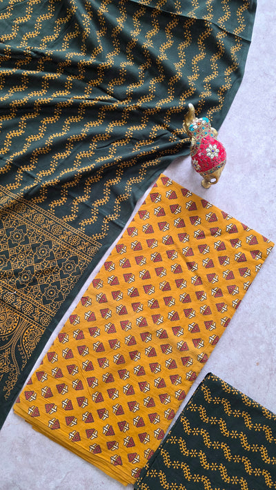 Heavy Ajrakh cotton set - VC75