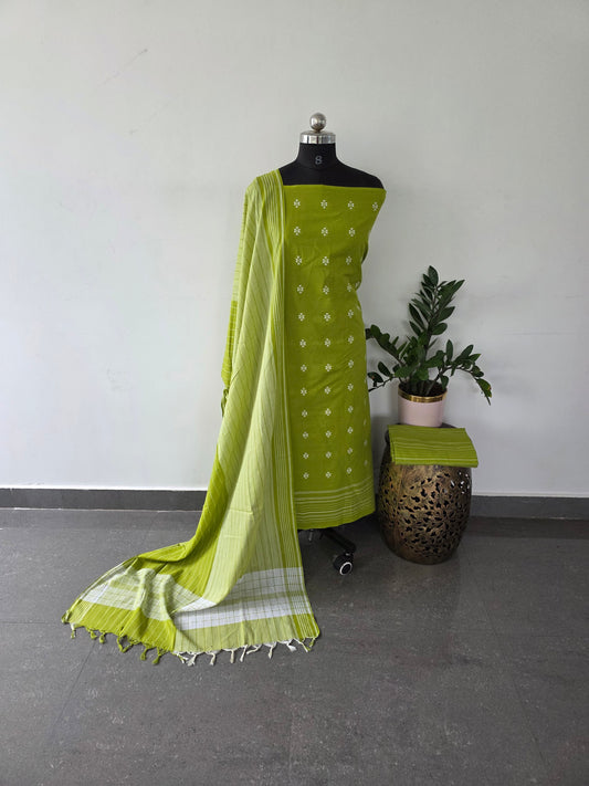 Mul handloom cotton set  - MA6