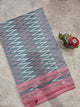 Mercerised warp ikkat saree - WW277