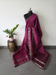 Premium checked semi mangalagiri pattu saree - MAA133