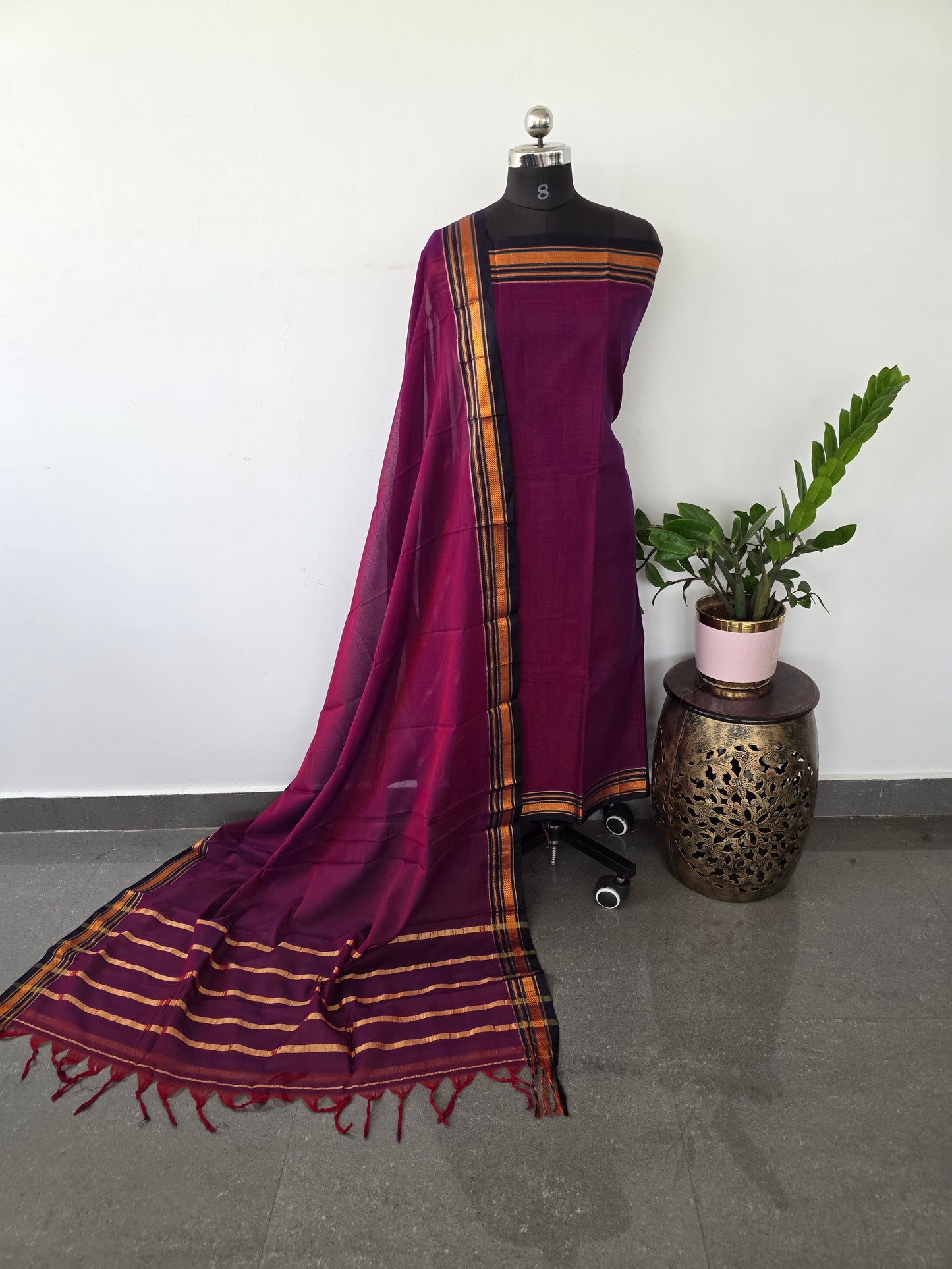 Premium narayanapet salwar set  (4.5 meters) - NA61