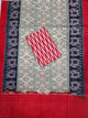 Ikkat cotton with Handloom Mercerised ikkat duppatta - WW867