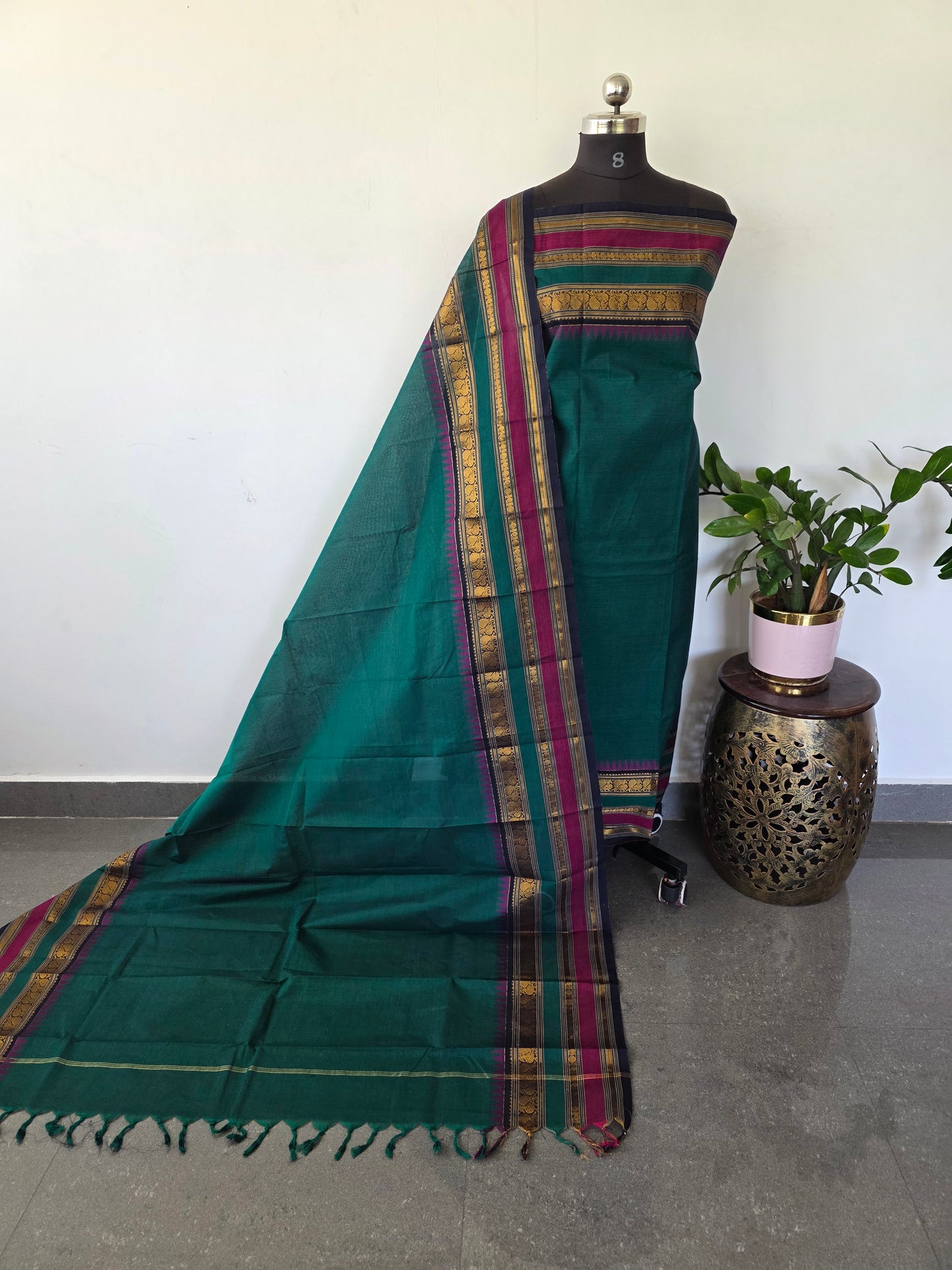 Premium chettinadu cotton salwar set -Ck213