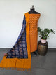 Handloom Mercerised ikkat cotton salwar set - KK254