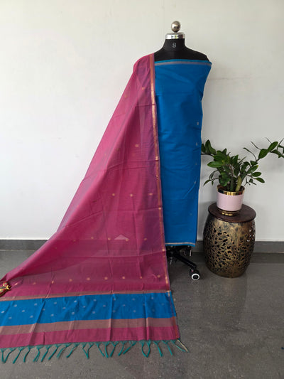 Semi Maheshwari silk salwar set - SM154