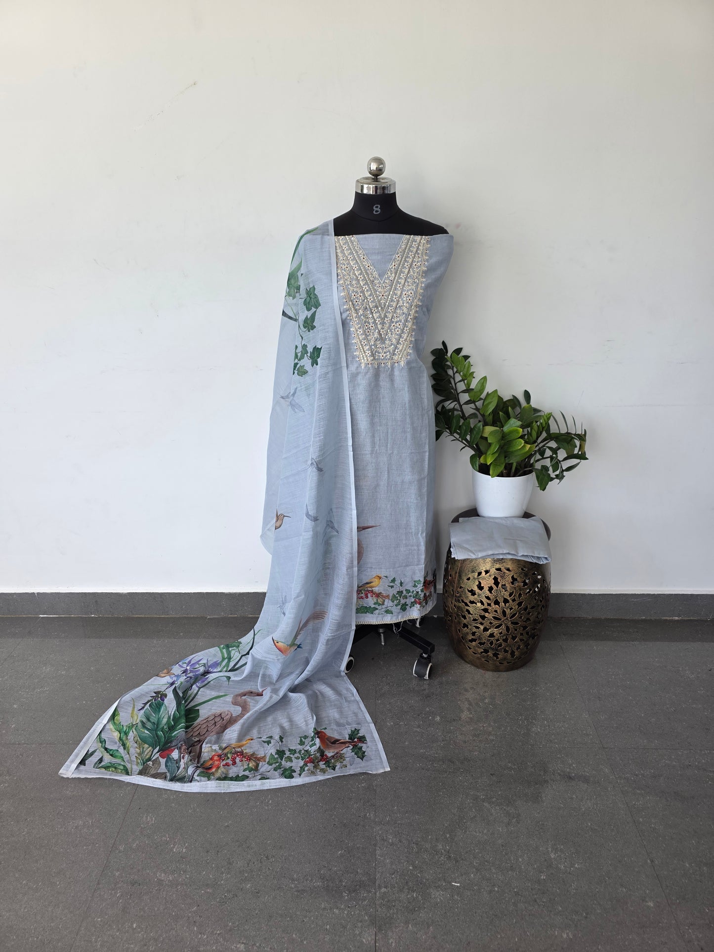 Premium linen cotton set - linen 2