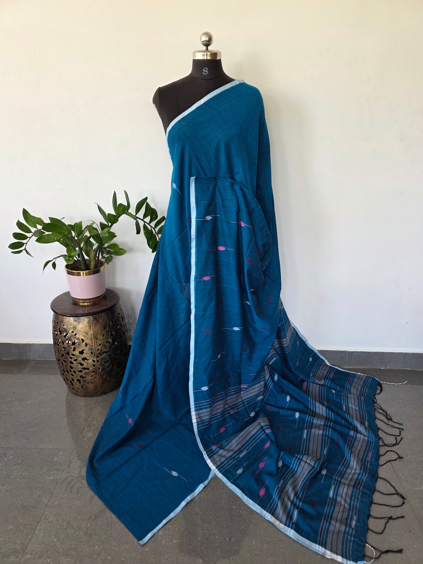 Malai cotton  West Bengal saree - BB616