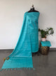 Bhagalpuri dupion dobby weaving silk set -BA586