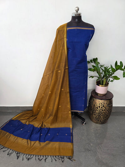Semi Maheshwari silk salwar set - SM96