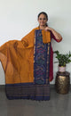 Pochampally sico set with ikkat damn -Sz330