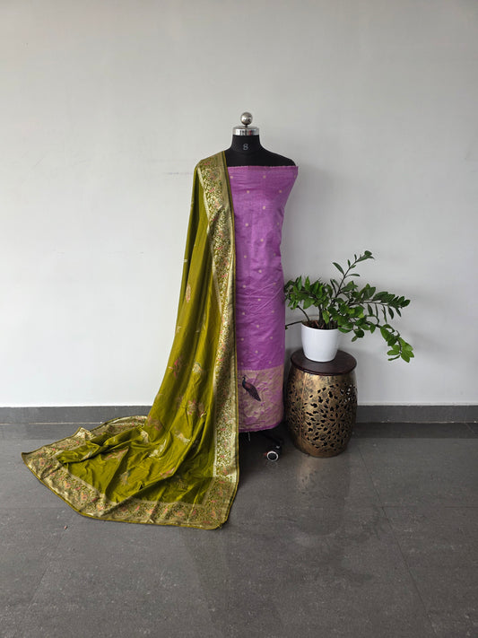 Fancy paithani silk set - UB7