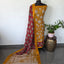 Gap border Mangalagiri kalamkari silk sets (3 mtrs top) - GA23