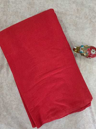 Plain ikkat cotton fabric-WW381