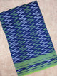 Mercerised warp ikkat saree - WW219