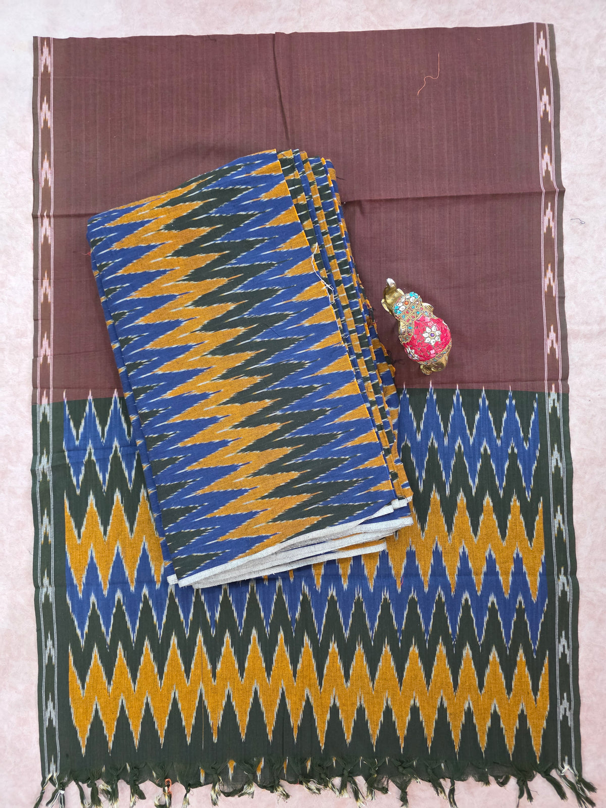 Pochampally ikkat cotton set -WW311
