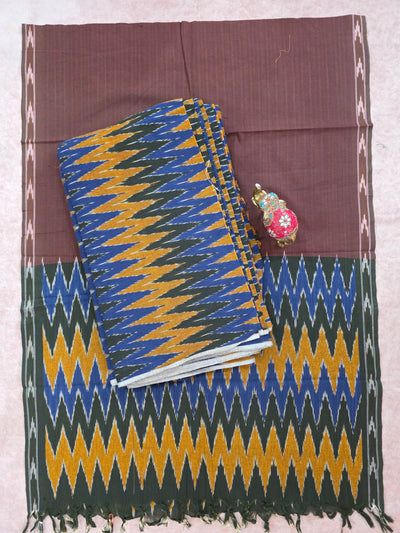 Pochampally ikkat cotton set -WW311