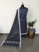 Temple border coin butta south cotton set - HA125