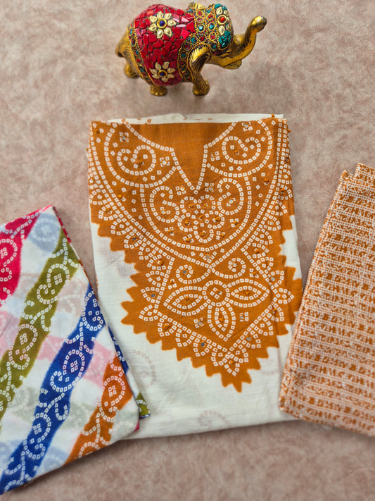 Slub cotton set - D85