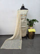 Premium embellished pure cotton salwar set  - BC11