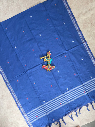 Jamdhani border Jacquard butta south cotton dupatta