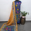 Kalahasthi Handcrafted Penkalamkari bangalore silk set -KH255