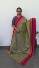Gadwal semi soft silk saree - GS81