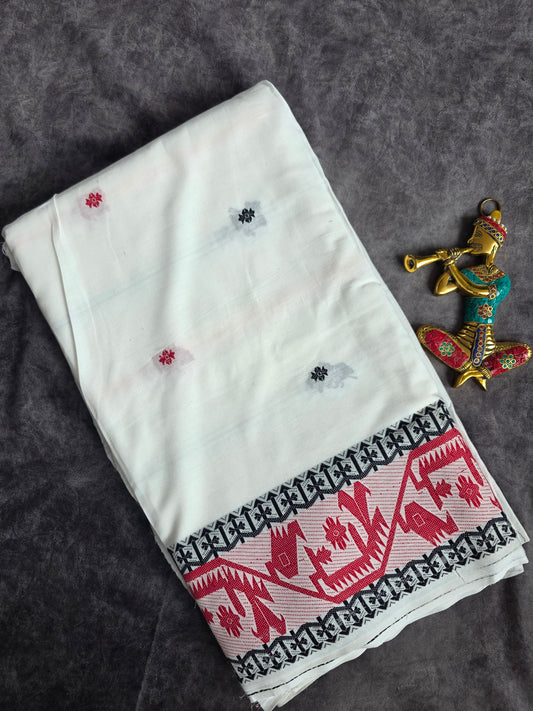 Prewashed Jamdhani south cotton running material (0.5 mtrs)  - HRM187