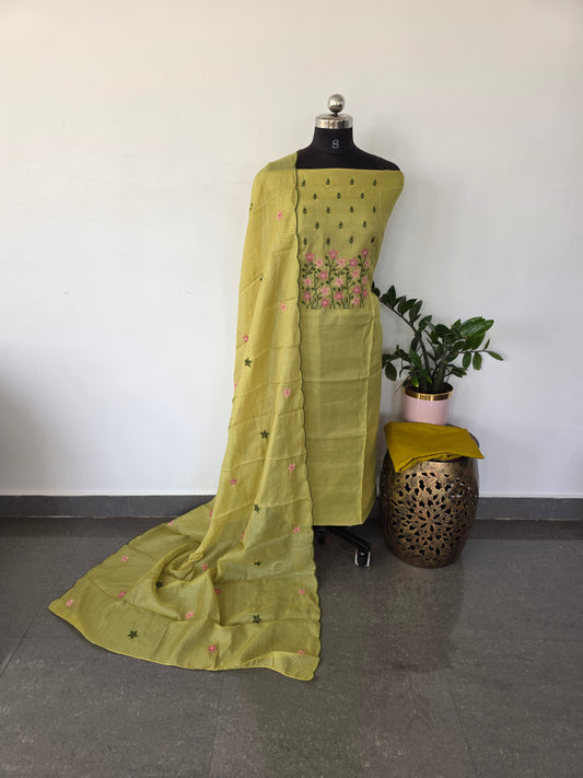 Embroidery Kota salwar set - KV24