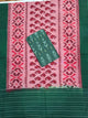 Ikkat cotton with Handloom Mercerised ikkat duppatta - WW862