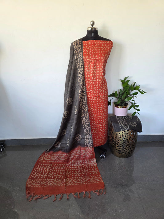 Bhagalpuri batik salwar set - BA188