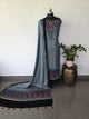 Handcrafted ajrakh modal silk set - HZ222