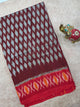 Handloom ikkat soft cotton saree - WW766