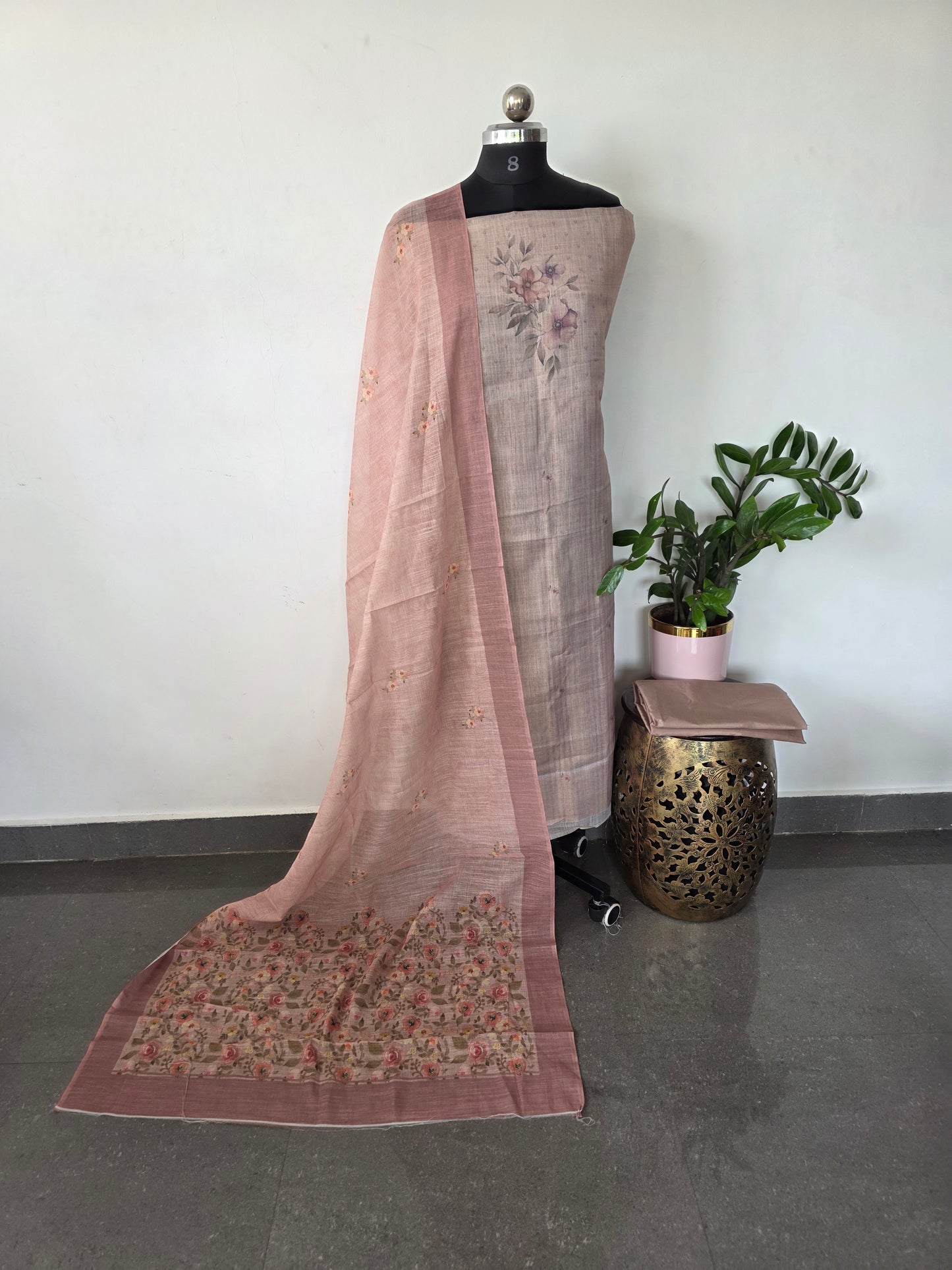 Fancy tissue silk set - CLA368