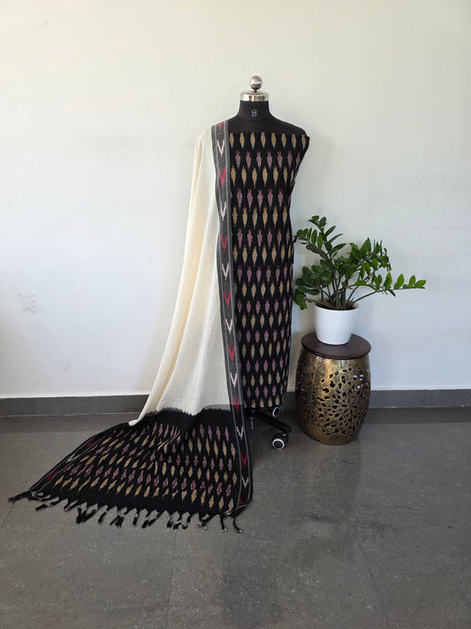 Pochampally ikkat cotton set - Pic10