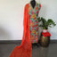 Floral viscose Modal silk set-VM49