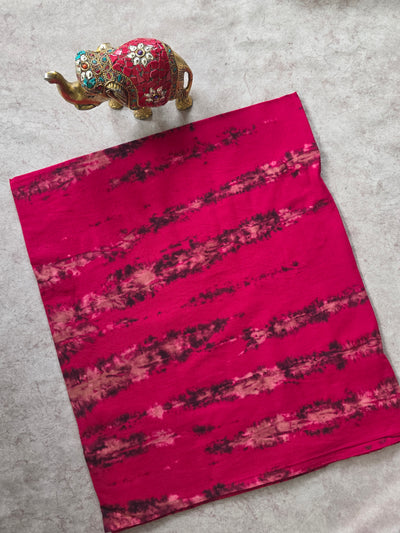 Tie & dye marbele print Batik Nighty fabric ( approxi 3 mtrs ) - NF16