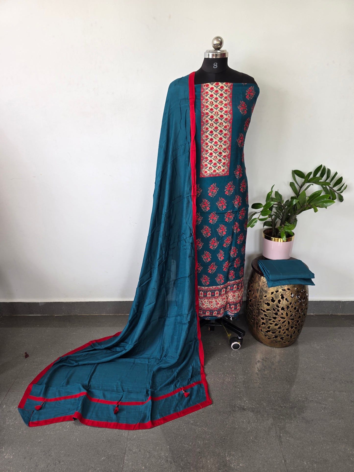 Party wear Modal silk set - CLA357
