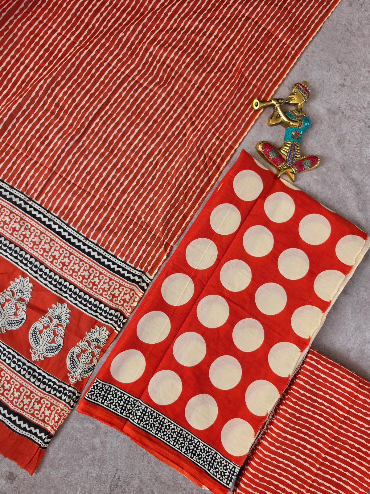Jaipuri cotton salwar set - JA637