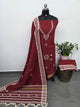Kala cotton Handloom bhujodi cotton suit -HZ299