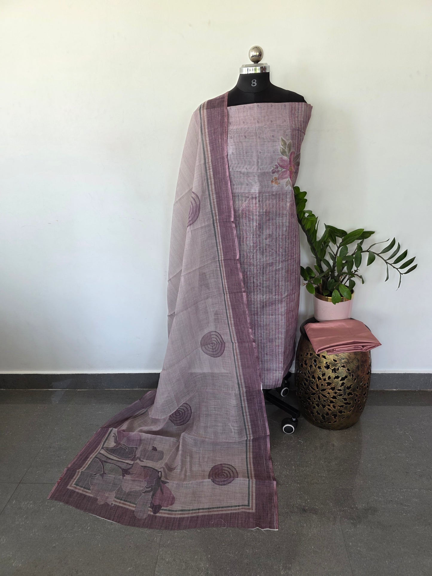 Fancy tissue silk set - CLA118