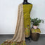 Handcrafted kalamkari cotton set (3 pc)-AK573