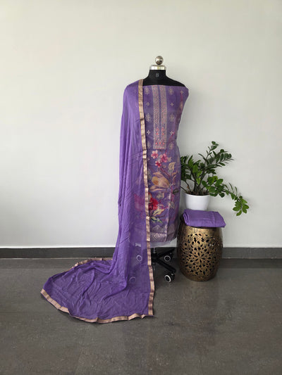 Premium viscose shimmer silk set - CLA300