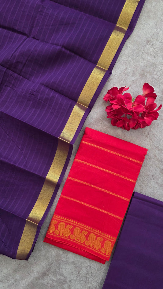 Madurai sungudi velthari salwar set- MS43