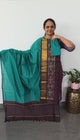 Pochampally sico silk set with zari border-SD550