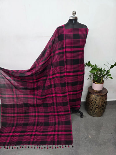 Checked Mul cotton set - JMM421