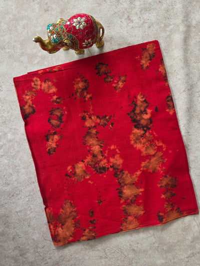 Tie & dye marbel print Batik Nighty/ Kaftan fabric ( approx 3 mtrs ) - NF55