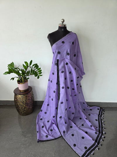 Malai cotton West Bengal saree - BB504