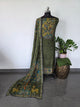 Penkalamkari inspired Viscose Modal silk set-VM47