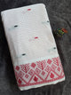 Prewashed checked jamdhani south cotton running material - HRM57