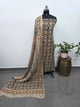 Handblock pure kalamkari cotton set (2 pc set) - AK518